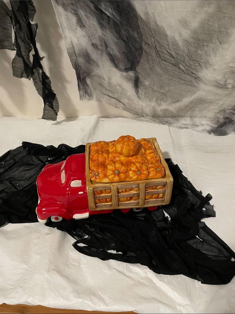 Fall Pier1 vintage cookie jar